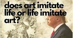 Does life Imitates Art or Art imitates Art?