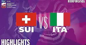 Switzerland vs. Italy | Highlights | 2019 IIHF Ice Hockey World Championship