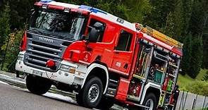 Mezzi Vigili Del Fuoco Trentino - Tributo VVF [migliori camion dei pompieri]
