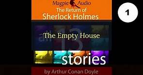 The Return of Sherlock Holmes by Arthur Conan Doyle. ALL 13 STORIES.