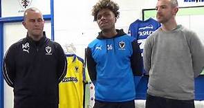 Ashley signs first pro deal with AFC Wimbledon