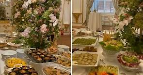 Guest shows lavish banquet at Princess Maria Anunciata's wedding