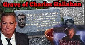 GRAVE OF CHARLES HALLAHAN