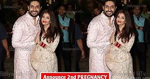 Aishwarya rai announced her 2nd pregnancy her Baby Bump Growing Gracefully