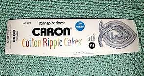 Caron Cotton Ripple Cake Yarn Review