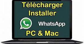 Comment Télécharger & installer Whatsapp sur PC Windows 10/8/7 et Mac