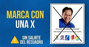 ¿Cómo votar por William... - William Villamizar Laguado