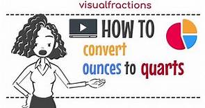 Converting Ounces (oz) to Quarts (qt): A Step-by-Step Tutorial #ounces #quarts #conversion #cooking
