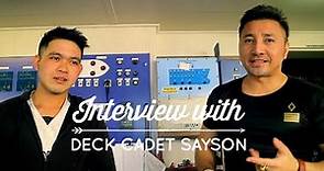Learn the duties and responsibilities of Deck Cadet Sayson in Bulk Carrier Vessel.