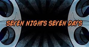 The Fratellis - Seven Nights Seven Days (Official Lyric Video)