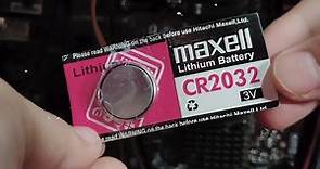 Maxell CR 2032 3V Lithium Battery Best cmos battery for pc