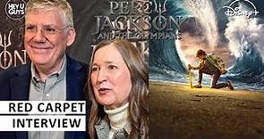 Rick Riordan & Rebecca Riordan on Percy Jackson and the Olympians's perfect cast & Season Two hopes