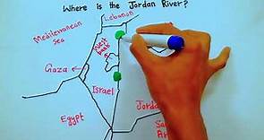 Where is Jordan River located / Map of the Jordan River || 5min Knowledge