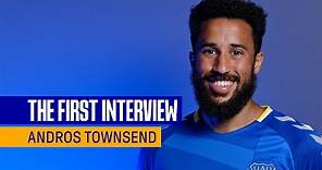 ANDROS TOWNSEND SIGNS FOR EVERTON | FIRST INTERVIEW WITH NEW BLUES WINGER