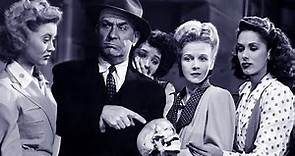 Nine Girls (1944) Full Movie | Ann Harding, Evelyn Keyes | Comedy, Mystery