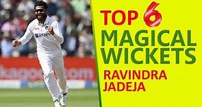 Ravindra Jadeja's Top 6 Bowled Wickets रवींद्र जडेजा Ravindra Jadeja's Top 6 Wickets in TEST Cricket