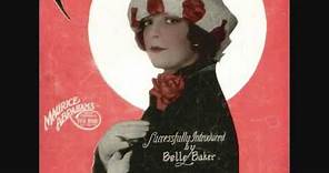 Belle Baker - If I Had a Talking Picture of You (1929)