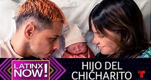 La primera plática de Javier Hernández y su bebé | Latinx Now!