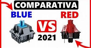 BLUE SWITCHES vs RED SWITCHES 🔥 | Comparativa y Explicacion 2021