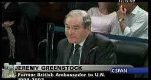 The Iraq Inquiry-Jeremy Greenstock pt 4