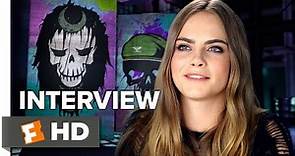 Suicide Squad Interview - Cara Delevigne (2016) - Action Movie