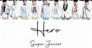 Super Junior Hero Lyrics