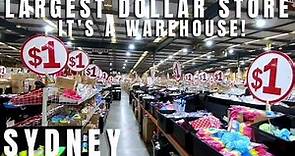 What's Inside Largest Dollar Store in Sydney, It's A Warehouse! | 1$ Dollar World | Australia 2022