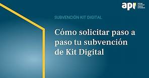 Cómo solicitar paso a paso tu subvención de Kit Digital