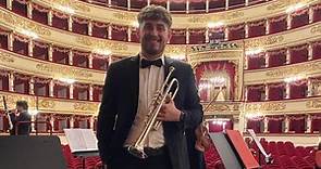 Francesco Giuffrè e la sua tromba da Sinagra alla Scala di Milano: “Un sogno che si avvera”