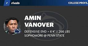 Amin Vanover JUNIOR Defensive End Penn State