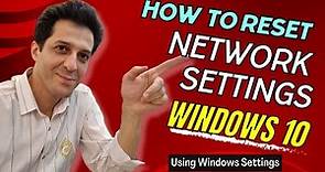 How to Quickly Reset the Network Settings of Windows 10 (Using Windows Settings)
