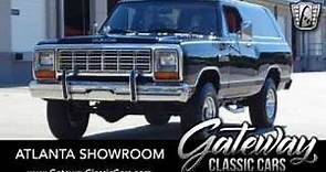 1983 Dodge Ramcharger Gateway Classic Cars #1912
