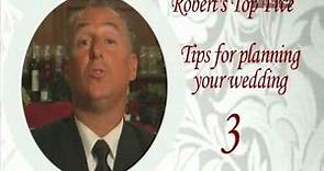 Masters of Reception- Rob's Wedding Tips