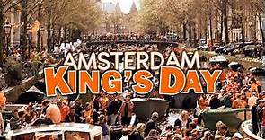 This is King's Day in Amsterdam, the Netherlands | Koningsdag