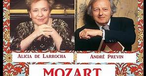 Alicia de Larrocha / André Previn - Mozart Concerto for two pianos, K.365