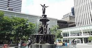 Cincinnati, Ohio - Tyler Davidson Fountain at Fountain Square (2021)