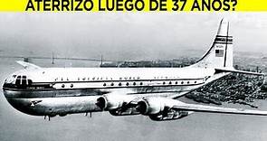 Un Avión Perdido De 1955 Aterriza Luego De 37 Años?