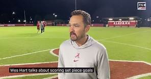 Wes Hart talks about scoring set piece goals