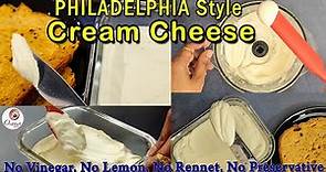 Cream Cheese recipe | PHILADELPHIA Style Cream Cheese at Home