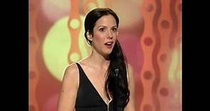Mary-Louise Parker Wins Best Actress TV Series Musical or Comedy - Golden Globes 2006
