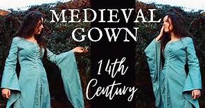 Making a 14th Century Medieval Dress! (DIY Kirtle Sewing Tutorial: Historical Fashion)