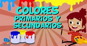 LOS COLORES PRIMARIOS Y SECUNDARIOS| Vídeos Educativos para Niños