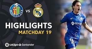 Resumen de Getafe CF vs Real Madrid (1-0)