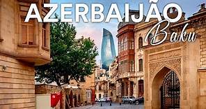 AZERBAIJÃO! Tour pelo centro antigo de Baku l Ep.1