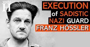 Execution of Franz Hössler - German Nazi Guard in Concentration Camps during World War 2