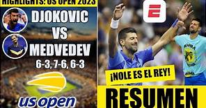 CAMPEÓN Novak Djokovic vs Daniil Medvedev | RESUMEN HIGHLIGHTS | FINAL | US Open 2023