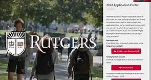 2022 Rutgers University How To Apply