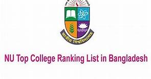 National University Top 10 College Ranking List in Bangladesh