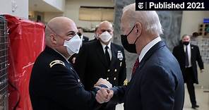 Biden Visits Walter Reed, the Hospital That Treated Both Him and His Son
