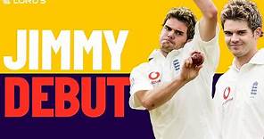 Dream First Test Appearance! | Jimmy Anderson Takes 5-Wickets on Debut | Lord's Cricket